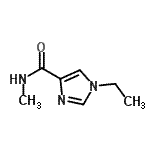 CAS#: 129993-51-7, 1-Ethyl-N-Methyl-1H-Imidazole-4-Carboxamide