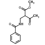CAS#: 129994-60-1, Methyl 2-[(Benzoylamino)Methyl]-3-Oxobutanoate