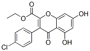 CAS#: 13004-40-5, 3-(P-Chlorophenyl)-5,7-Dihydroxy-4-Oxo-4H-1-Benzopyran-2-Carboxylic Acid Ethyl Ester