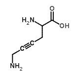 CAS#: 13004-67-6, 2,6-Diamino-4-Hexynoic Acid