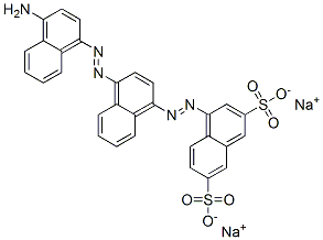 CAS#: 13011-56-8, 4-[[4-[(4-Amino-1-Naphthalenyl)Azo]-1-Naphthalenyl]Azo]-2,7-Naphthalenedisulfonic Acid Disodium Salt
