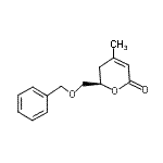 CAS#: 130129-10-1, (6R)-6-[(Benzyloxy)Methyl]-4-Methyl-5,6-Dihydro-2H-Pyran-2-One