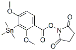 CAS#: 130168-12-6, (2,5-Dioxopyrrolidin-1-Yl) 2,4-Dimethoxy-3-Trimethylstannylbenzoate