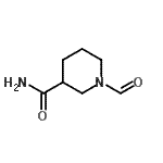 CAS#: 130250-55-4, 1-Formyl-3-Piperidinecarboxamide