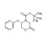 CAS#: 130317-10-1, 2-Methyl-2-Propanyl (5S)-5-Benzyl-2-Oxo-4-Morpholinecarboxylate