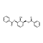 CAS#: 130323-36-3, 2,6-Anhydro-1,4-Di-O-Benzoyl-5-Deoxy-D-Arabino-Hex-5-Enitol