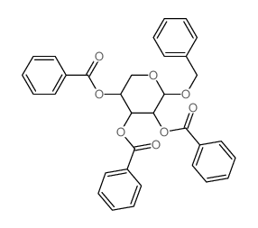 CAS 登录号:13035-46-6, 苄基beta-D-核吡喃糖苷三苯甲酸酯