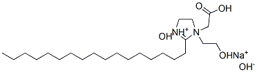 CAS 登录号:13039-27-5, 钠1-(羧甲基)-2-十七烷基-4,5-二氢-1-(2-羟基乙基)-1H-咪唑鎓氢氧化物