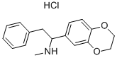 CAS#: 130397-01-2, 1-(2,3-Dihydro-1,4-Benzodioxin-7-Yl)-N-Methyl-2-Phenylethanamine Hydrochloride
