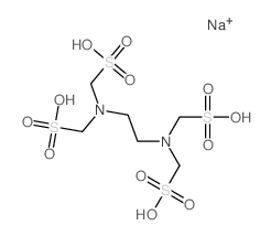 CAS 登录号：13046-10-1， (乙烯二次氮基)四(甲烷磺酸钠)盐
