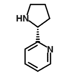 CAS#: 130464-05-0, 2-[(2R)-2-Pyrrolidinyl]Pyridine