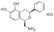 CAS#: 130465-39-3, (1R,3S)-rel-1-(Aminomethyl)-3,4-Dihydro-3-Phenyl-1H-2-Benzopyran-5,6-Diol Hydrochloride (1:1)