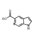 CAS#: 130473-27-7, 1H-Pyrrolo[2,3-c]Pyridine-5-Carboxylic Acid