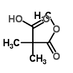 CAS#: 13051-21-3, 3-Methoxy-2,2-Dimethyl-3-Oxopropanoic Acid