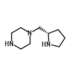 CAS#: 130516-62-0, 1-[(2S)-2-Pyrrolidinylmethyl]Piperazine