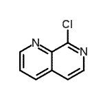 CAS 登录号：13058-77-0， 8-氯-1,7-萘啶