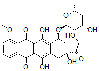 CAS#: 130592-19-7, (7S,9S)-6,9,11-Trihydroxy-9-(2-Hydroxyacetyl)-7-[(2R,4S,6R)-4-Hydroxy-6-Methyloxan-2-Yl]Oxy-4-Methoxy-8,10-Dihydro-7H-Tetracene-5,12-Dione