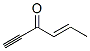 CAS 登录号：13061-80-8， 4-己烯-1-炔-3-酮