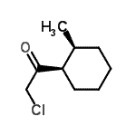 CAS 登录号：13064-84-1， 2-氯-1-[(1R,2S)-2-甲基环己基]乙酮