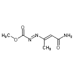 CAS#: 130649-46-6, Methyl (E)-[(2E)-4-amino-4-oxo-2-buten-2-yl]diazenecarboxylate