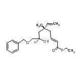 CAS#: 130675-12-6, Ethyl (2E,5R,7R)-8-(Benzyloxy)-7-Hydroxy-5-Methyl-5-Vinyl-2-Octenoate