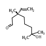 CAS#: 130675-15-9, (3R)-7-Hydroxy-3,7-Dimethyl-3-Vinyloctanal