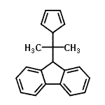 CAS#: 130817-78-6, 9-[2-(2,4-Cyclopentadien-1-Yl)-2-Propanyl]-9H-Fluorene