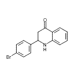 CAS 登录号：130820-63-2， 2-(4-溴苯基)-2,3-二氢-4(1H)-喹啉酮