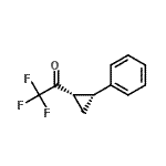 CAS 登录号：130980-01-7， 2,2,2-三氟-1-[(1S,2R)-2-苯基环丙基]乙酮