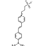 CAS#: 131032-72-9, 3-(4-{(E)-2-[4-(Dimethylamino)Phenyl]Vinyl}-1-Pyridiniumyl)-1-Propanesulfonate