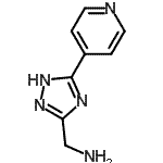 CAS#: 131052-50-1, 1-[3-(4-Pyridinyl)-1H-1,2,4-Triazol-5-Yl]Methanamine