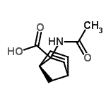 CAS 登录号：131177-83-8， (1S)-2-乙酰氨基双环[2.2.1]庚-5-烯-2-羧酸