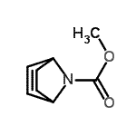 CAS 登录号：131179-10-7， 甲基7-氮杂双环[2.2.1]庚-2-烯-7-羧酸酯