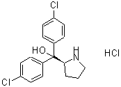 CAS#: 131180-61-5, Bis(3,5-Dichlorophenyl)[(2R)-2-Pyrrolidinyl]Methanol Hydrochloride (1:1)