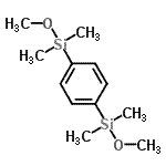 CAS#: 131182-68-8, 1,4-Phenylenebis[Methoxy(Dimethyl)Silane]