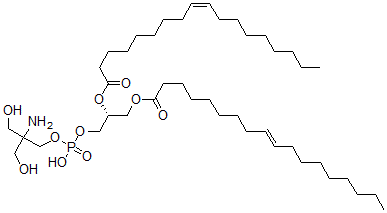 CAS#: 131235-28-4, [(2R)-3-[[2-Amino-3-Hydroxy-2-(Hydroxymethyl)Propoxy]-Hydroxyphosphoryl]Oxy-2-[(Z)-Octadec-9-Enoyl]Oxypropyl] (E)-Octadec-9-Enoate