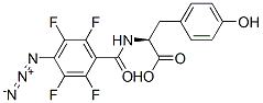 CAS 登录号：131238-01-2， (2S)-2-[(4-叠氮基-2,3,5,6-四氟苯甲酰基)氨基]-3-(4-羟基苯基)丙酸