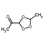 CAS#: 131250-91-4, 1-(5-Methyl-1,2,4-Trioxolan-3-Yl)Ethanone