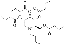 CAS#: 131262-82-3, [(2R,3R,4R,5S)-4,5-Di(Butanoyloxy)-2-(Butanoyloxymethyl)-1-Butylpiperidin-3-Yl] Butanoate