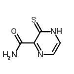 CAS#: 131295-39-1, 3-Thioxo-3,4-Dihydro-2-Pyrazinecarboxamide