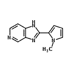 CAS 登录号：131302-09-5， 2-(1-甲基-1H-吡咯-2-基)-1H-咪唑并[4,5-c]吡啶