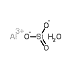 CAS#: 13132-95-1, 1-Oxo-Silanediolate Aluminum Salt Hydrate (1:1:1)