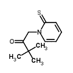 CAS#: 13134-81-1, 3,3-Dimethyl-1-(2-Thioxo-1(2H)-Pyridinyl)-2-Butanone