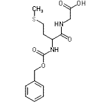 CAS 登录号：13139-55-4， N-[(苄氧基)羰基]蛋氨酰甘氨酸