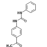 CAS 登录号：13143-03-8， 1-(4-乙酰基苯基)-3-苯基脲