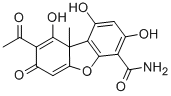 CAS#: 131436-22-1, (9aS)-8-Acetyl-1,3,7-Trihydroxy-9a-Methyl-9-Oxodibenzofuran-4-Carboxamide