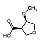 CAS#: 131601-95-1, (3R,4R)-4-Methoxytetrahydro-3-Furancarboxylic Acid