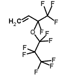 CAS 登录号：131628-34-7， 3,4,4,4-四氟-3-(七氟丙氧基)-1-丁烯