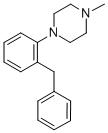 CAS#: 131635-06-8, 1-Methyl-4-[2-(Phenylmethyl)Phenyl]Piperazine