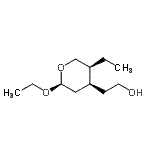 CAS#: 131831-84-0, 2-[(2S,4S,5S)-2-Ethoxy-5-Ethyltetrahydro-2H-Pyran-4-Yl]Ethanol